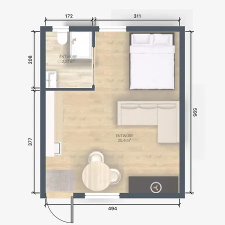 Appartement Larcher